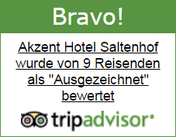 Tripadvisor -Bewertung "BRAVO"
