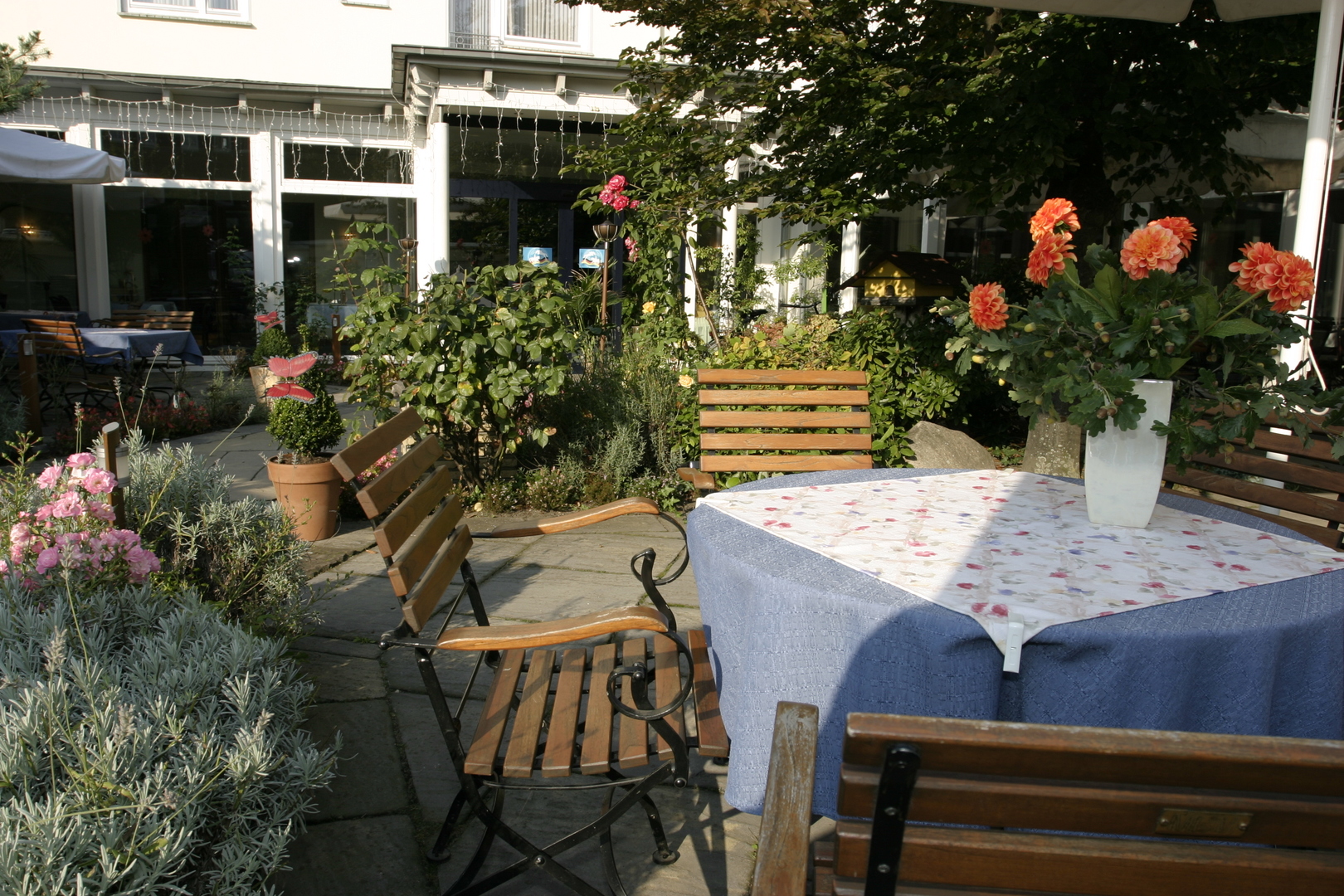 Entspannen Sie auf unserer Terrasse..