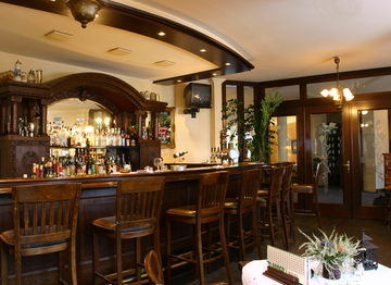 Hotel bar counter