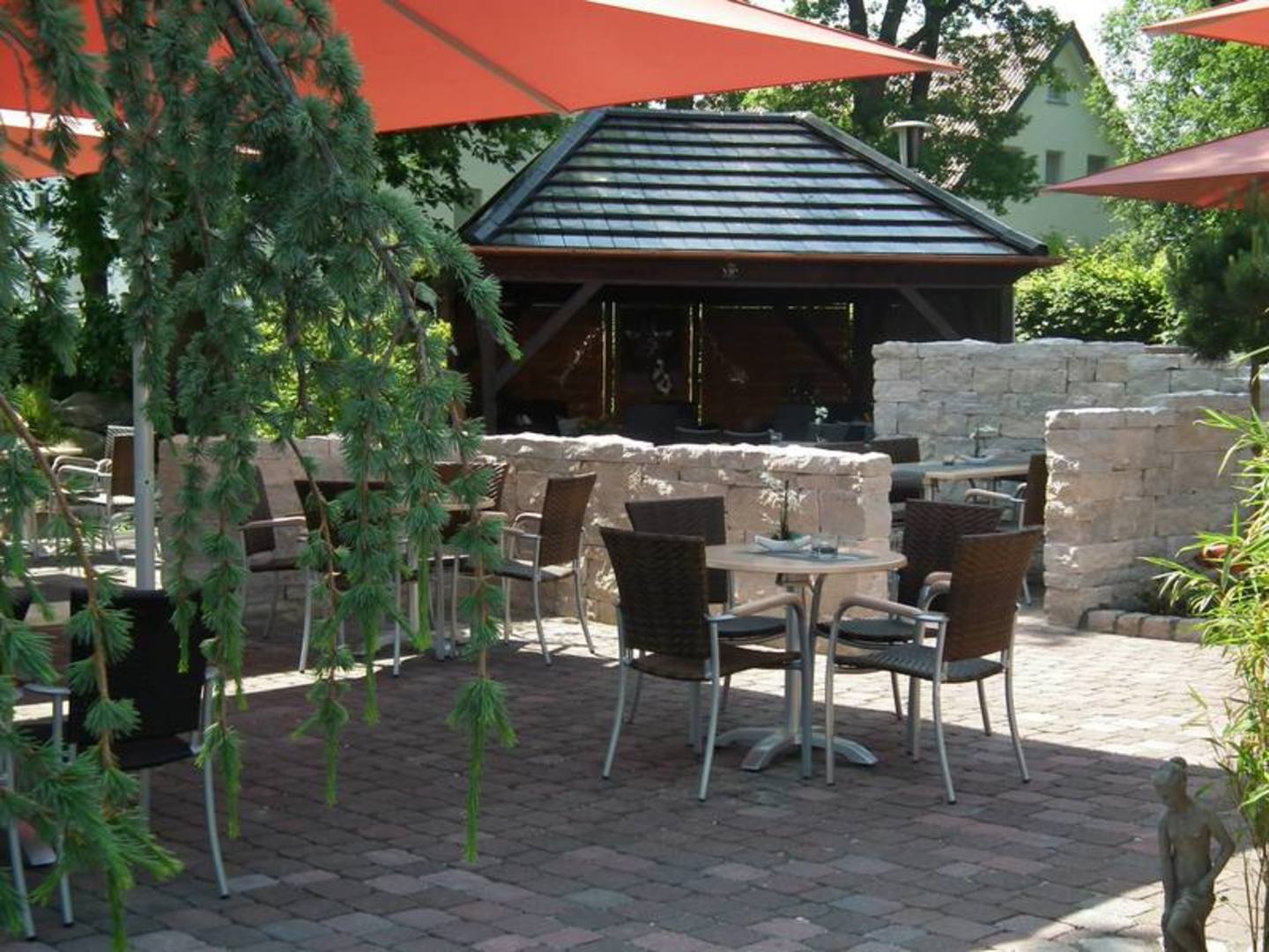 Genießen Sie schöne Stunden in unserem Biergarten