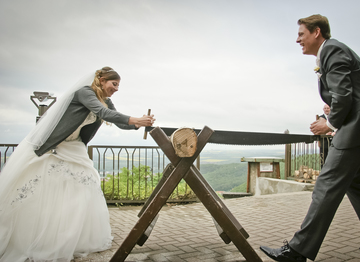 Sie können auch Ihre Hochzeit im AKZENT Berghotel Rosstrappe feiern