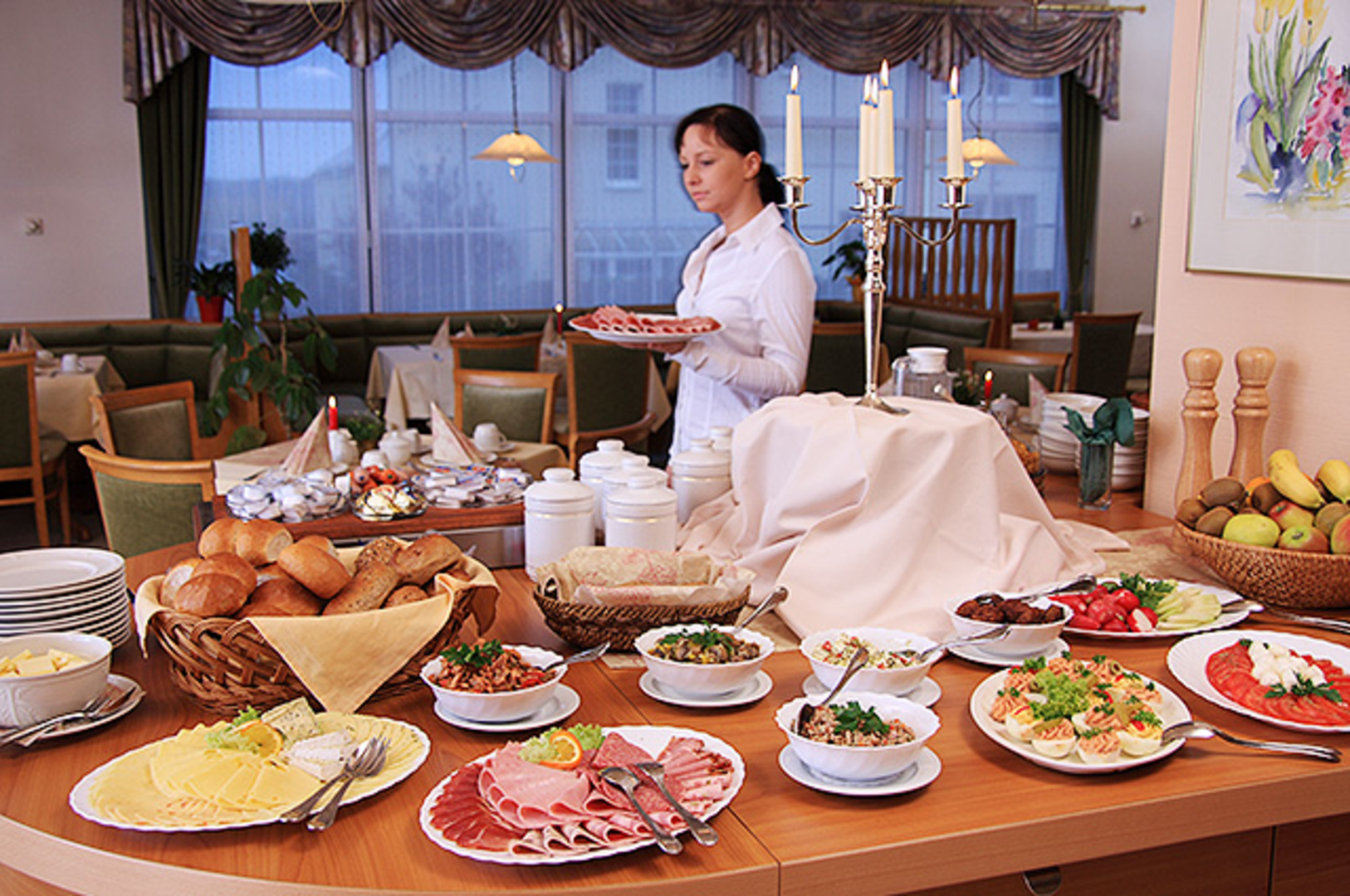 Large breakfast variety