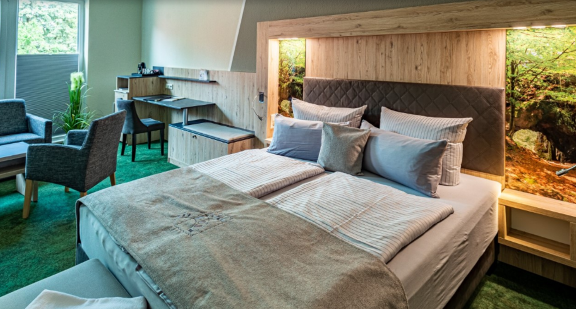 ..oder in unserem Komfort-Doppelzimmer!