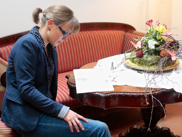 Sitzecke in der Lobby 