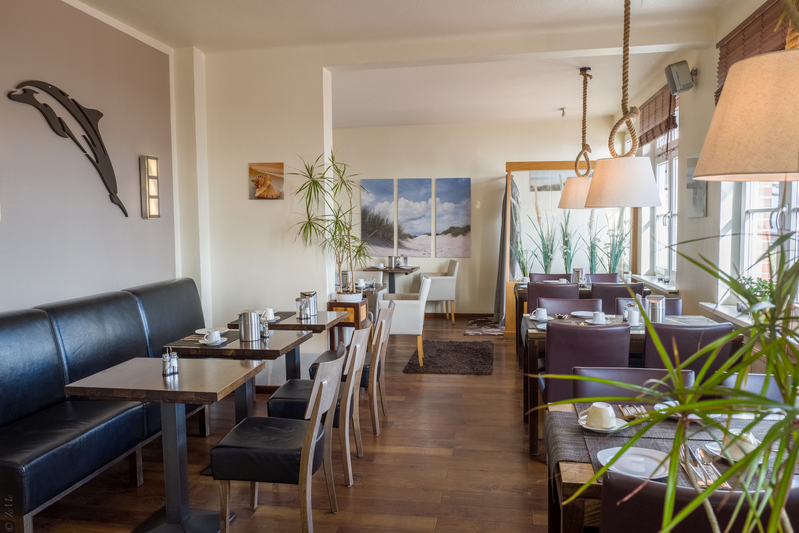 Lassen Sie sich im Restaurant "Delphin" verwöhnen