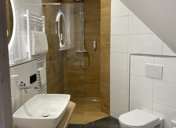 Unsere Zimmer sind mit schönen Badezimmern ausgestattet