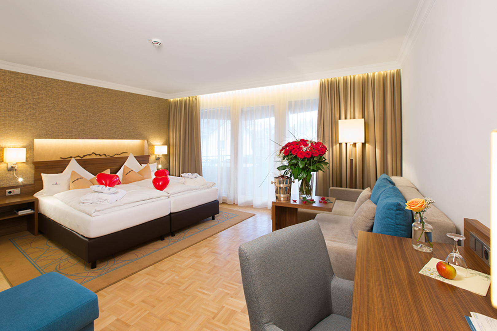 Verbringen Sie entspannte Nächte in unserer Wellnesssuite