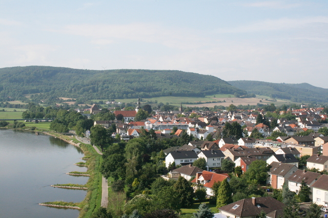 Beverungen - bird´s eye view