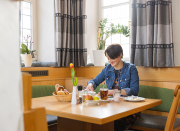 Verspeisen Sie Köstlichkeiten in unserem Restaurant