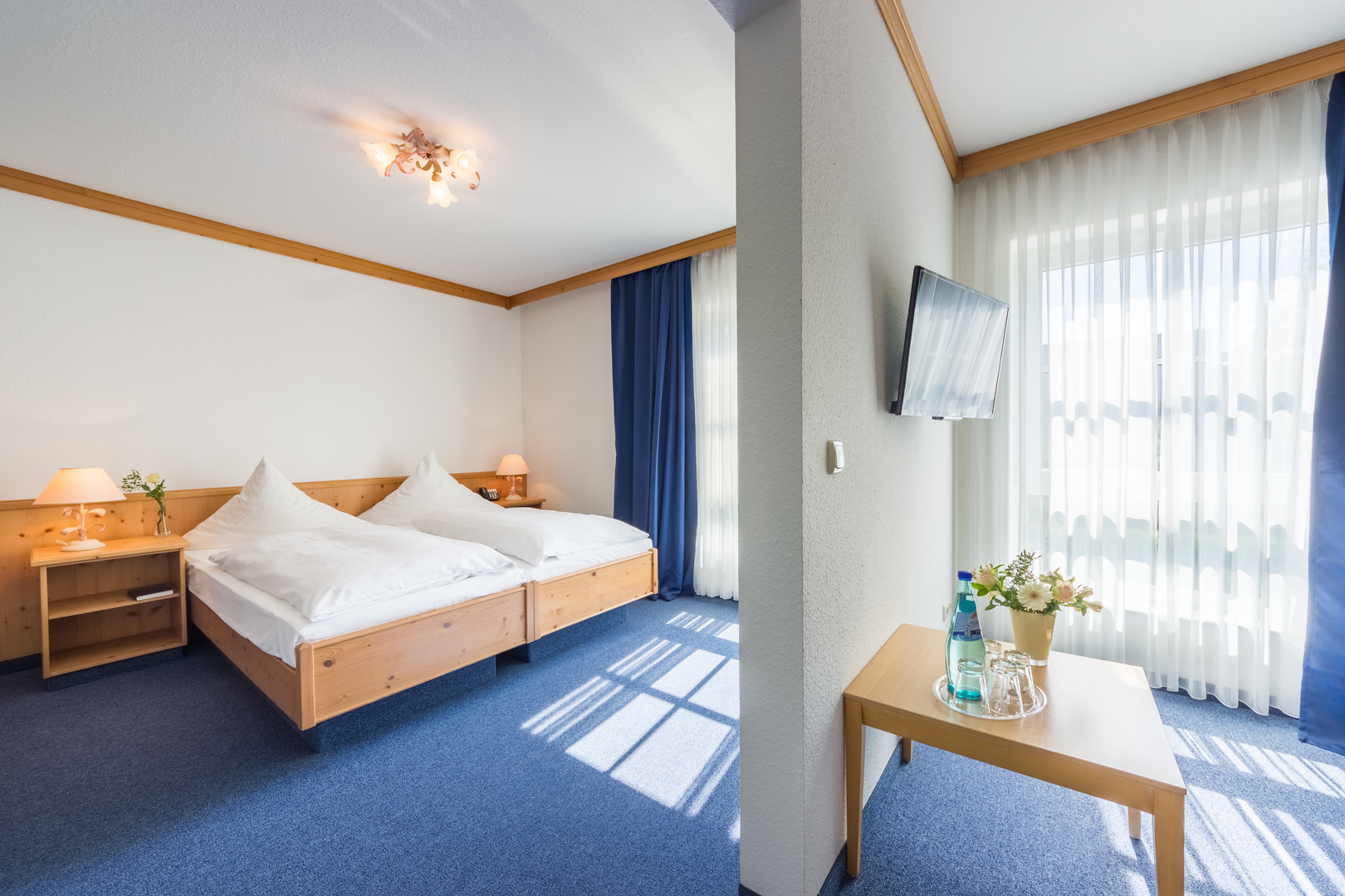 Größeres Doppelzimmer