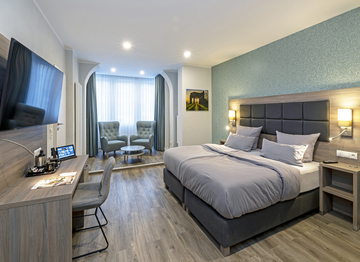 Erholen Sie sich in unserem Queensize-Doppelzimmer im Haupthaus