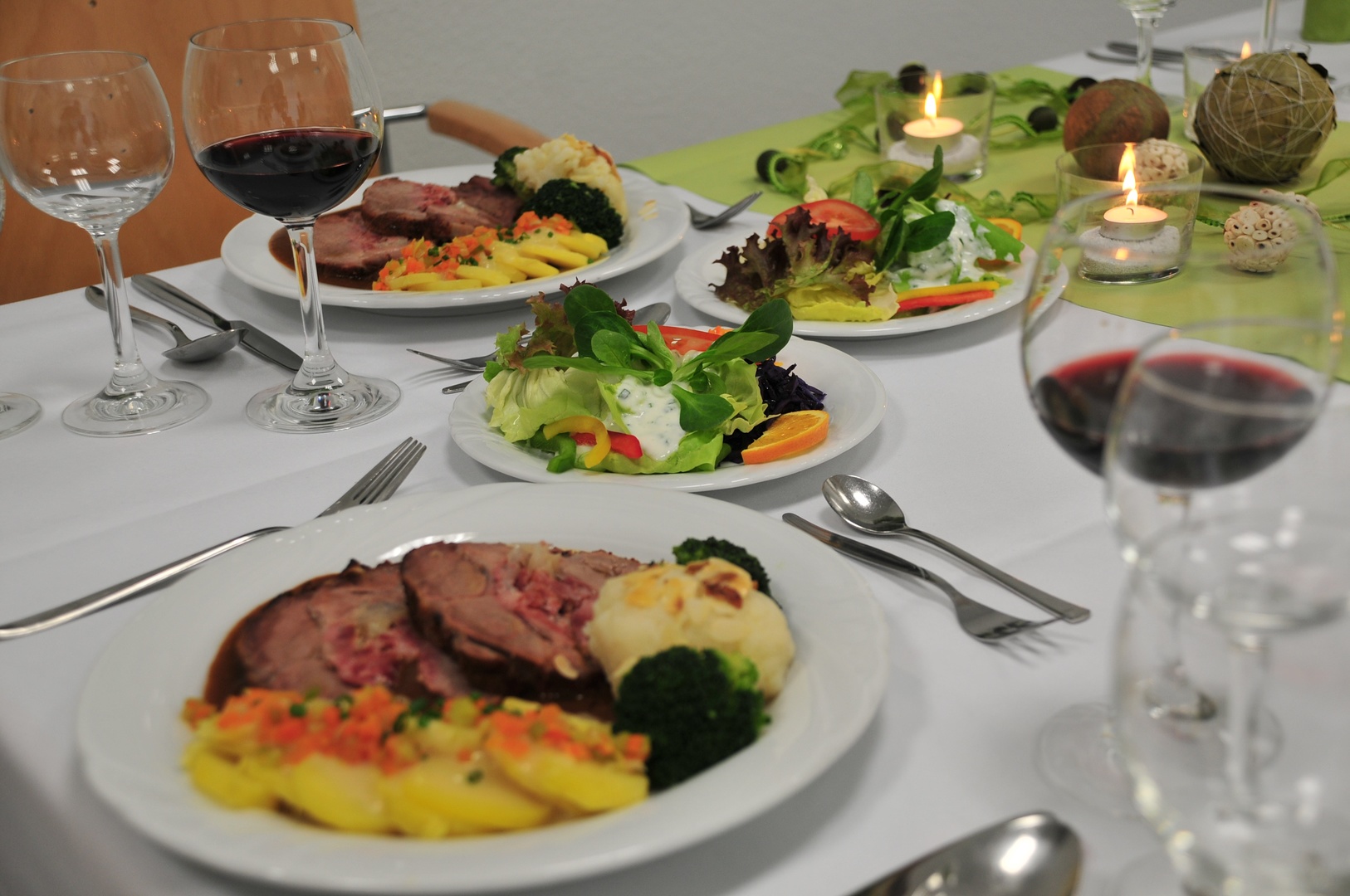 .. oder andere Köstlichkeiten im Restaurant 