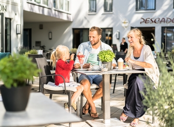 Verbringen Sie schöne Stunden auf unserer Terrasse..