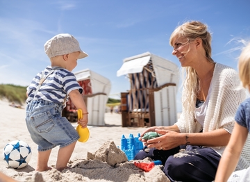 .. oder am Strand!