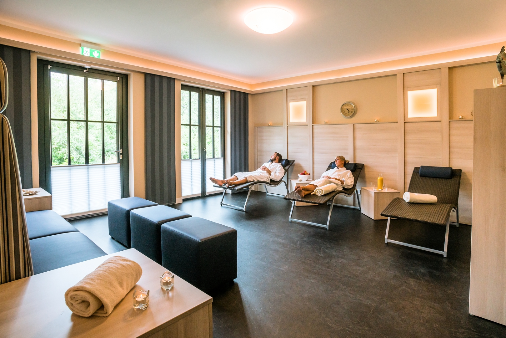 Wenn Sie auf der Suche nach Wellness sind, haben wir den perfekten Wellnessbereich zum Entspannen!