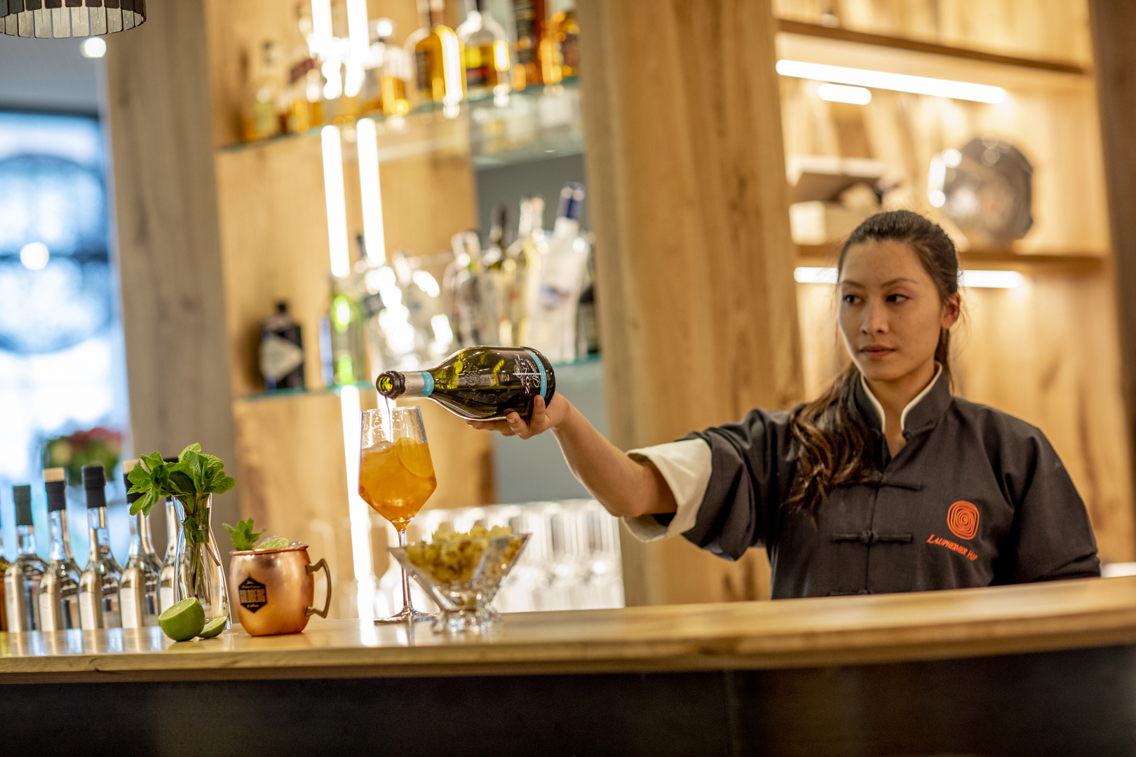 Lassen Sie den Abend entspannt an unserer Hotelbar ausklingen!