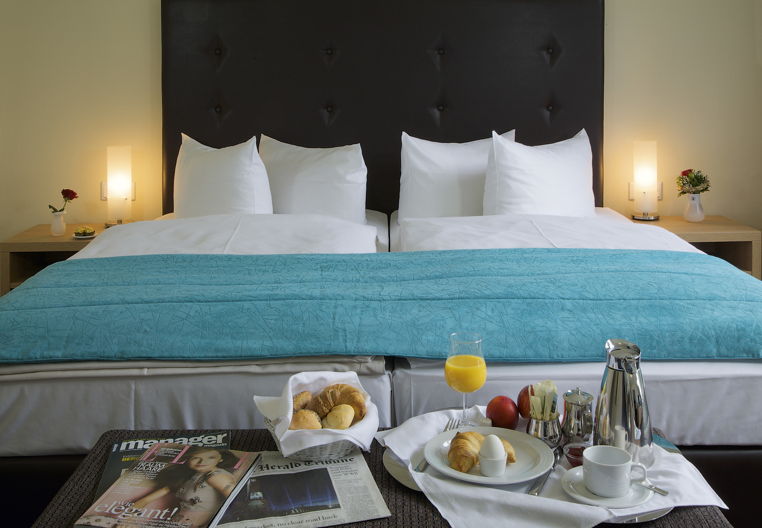 Enjoy your stay in one of our cozy doublerooms 
