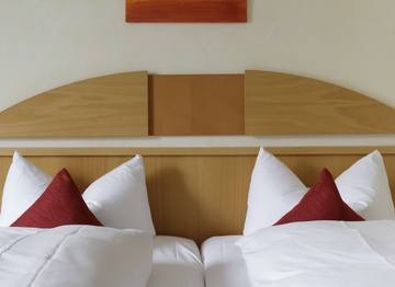 ...in einem unserer Doppelzimmer