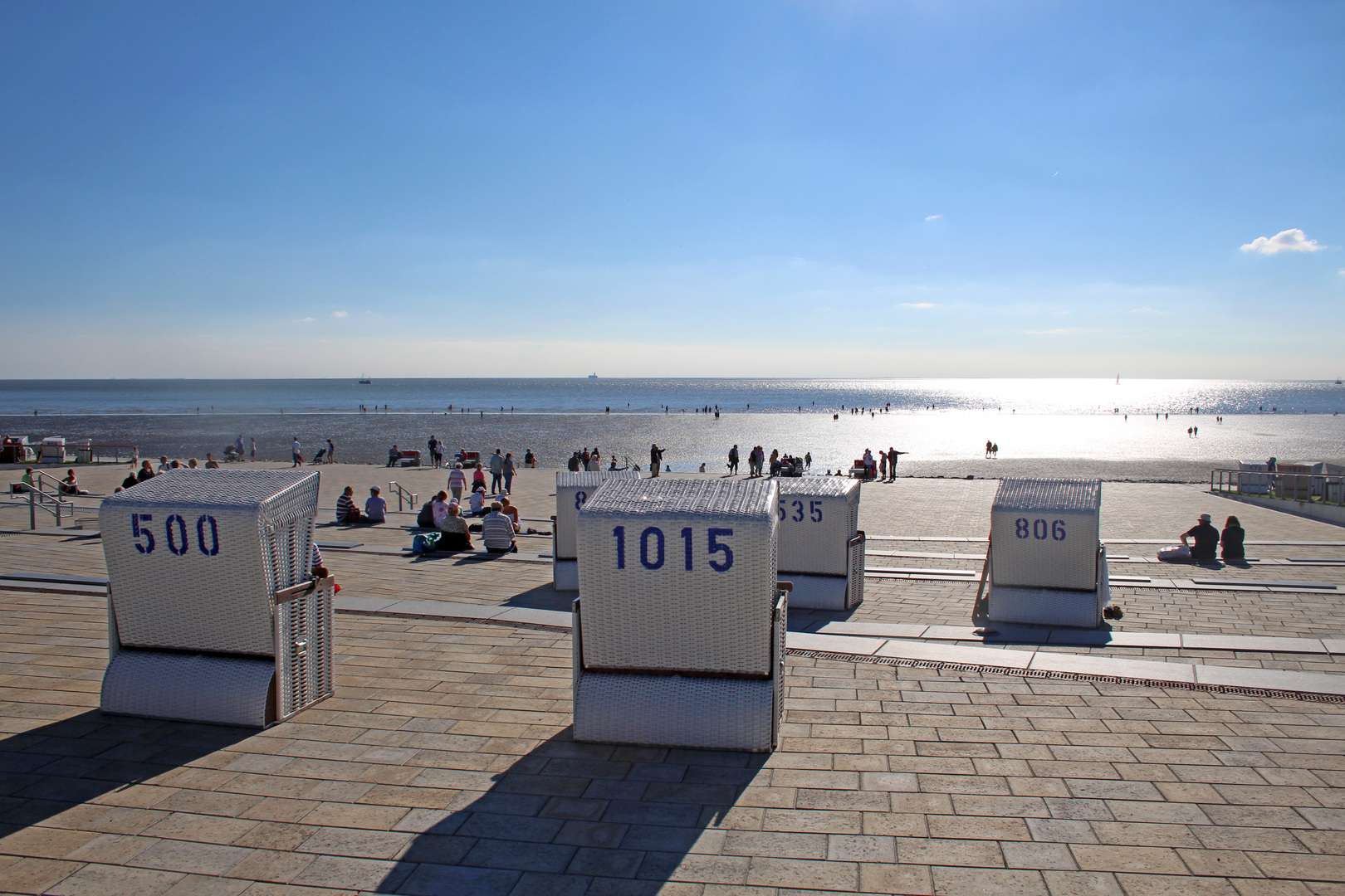 Genießen Sie den wunderschönen Strand in Büsum
