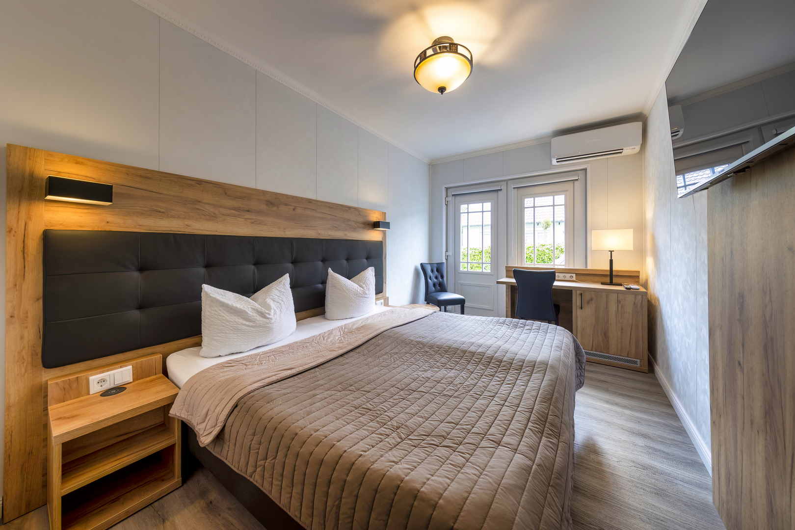 ...oder in einem unserer modernen Doppelzimmer.