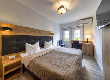 ...oder in einem unserer modernen Doppelzimmer.